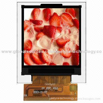 1.44-inch TFT LCD Panel, 128 RGB x 128P Resolution, 8/16-bit Interface and LED Backlight
